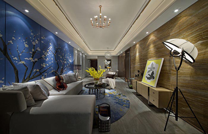 浪漫的現(xiàn)代客廳